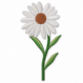 Blomma Prästkrage - Strykbart tygmärke
