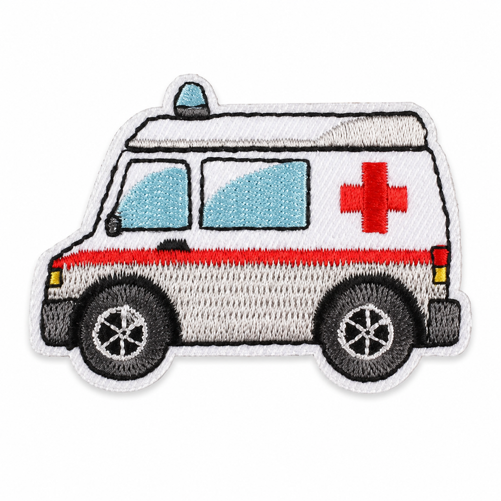Ambulans - Strykbart tygmärke