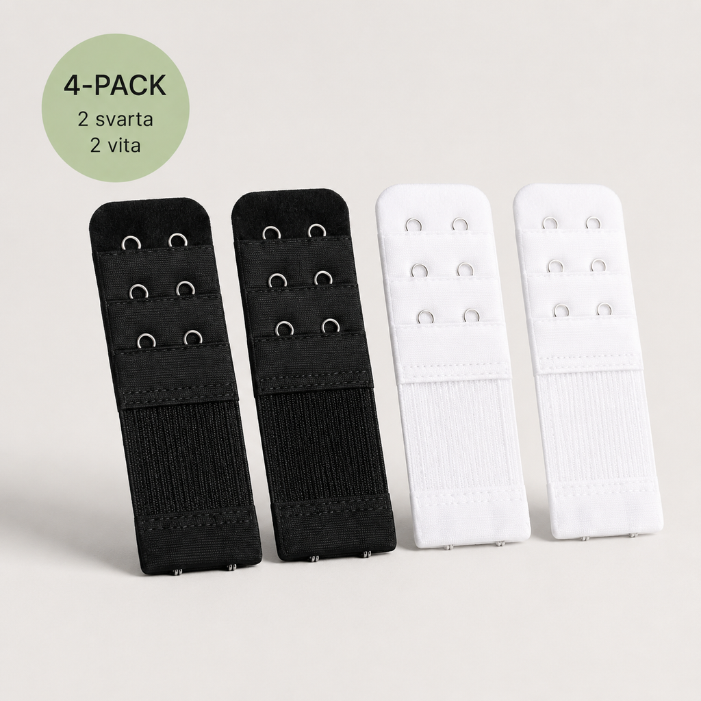 BH-förlängare 4-pack – mer plats i omkretsen på sekunder