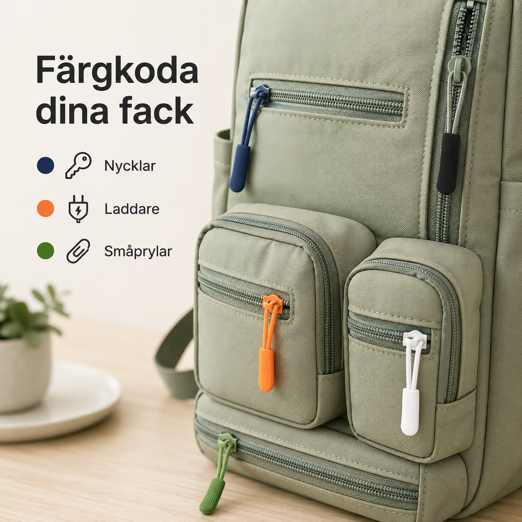 Blixtlåshängen för bättre grepp – 10-pack