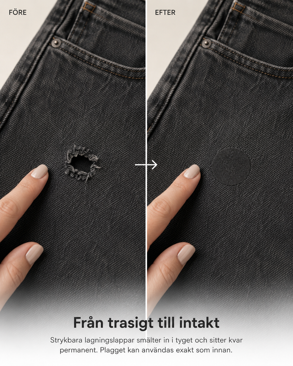Stryge-på reparationsplastre