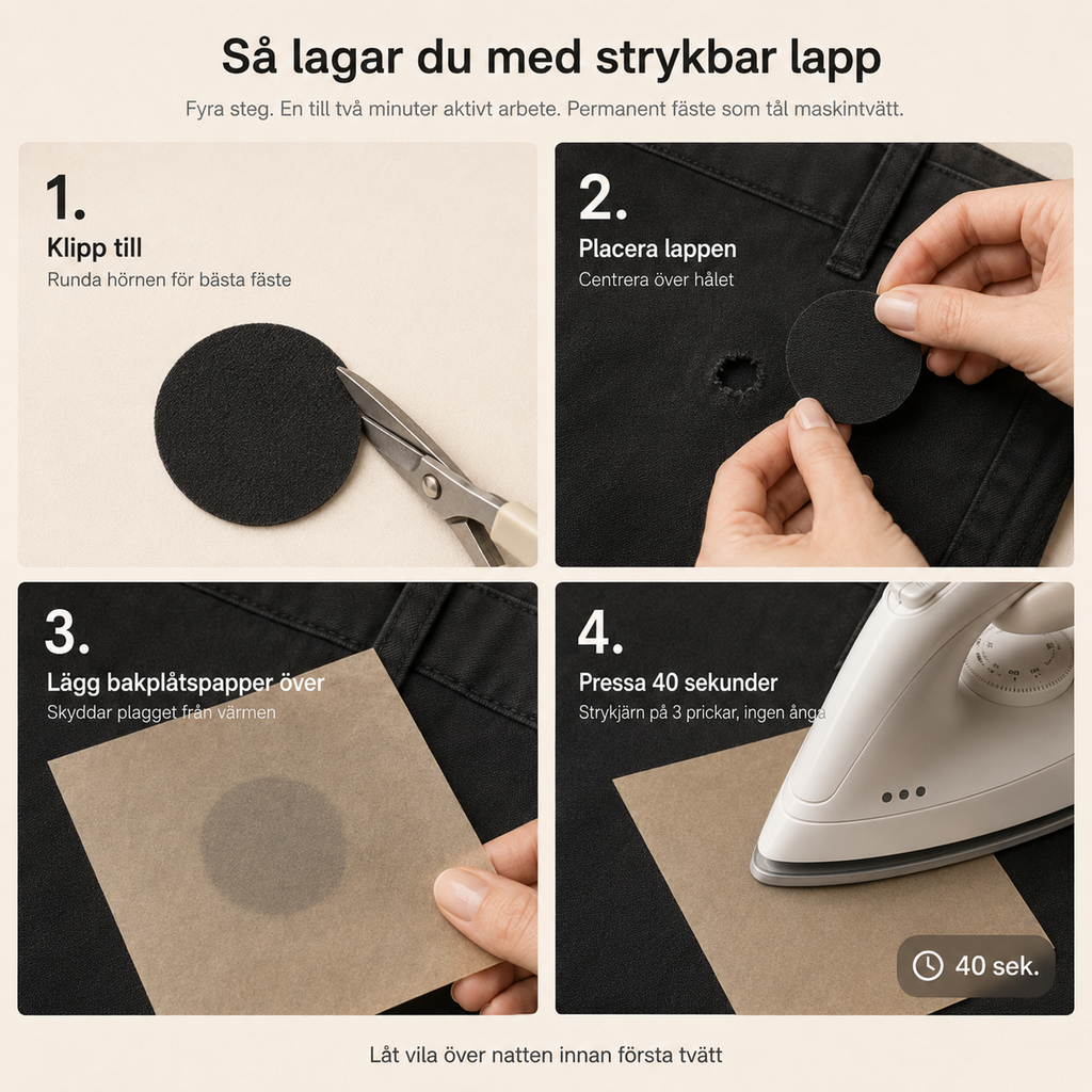 Stryge-på reparationsplastre